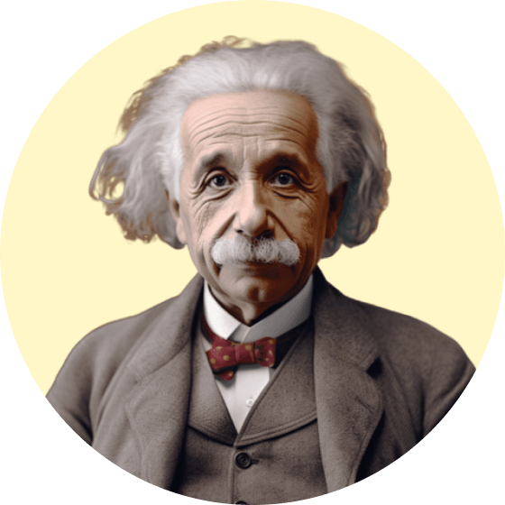 Albert Einstein talking photo avatar