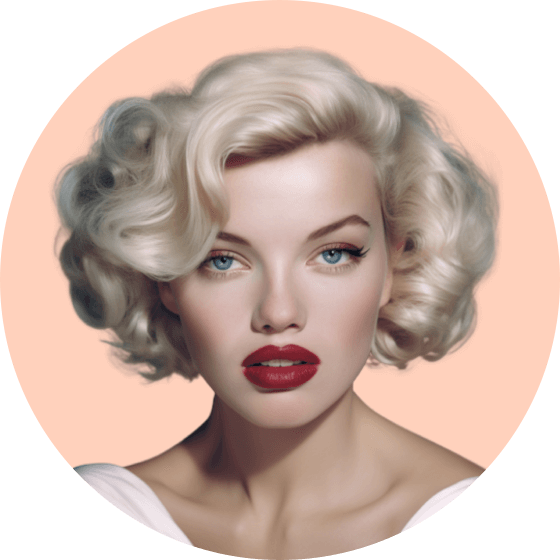 Marilyn Monroe talking photo avatar